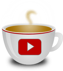 Coffee Youtube Play Free Icon Of Icons - Serveware Png