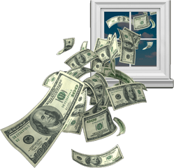 Save Money With Attic Insulation - Money Falling Gif Png Animated Gif Money Gif Png