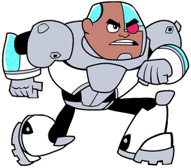 Download Hd Cyborg - Cyborg Teen Titans Png Transparent Png Teen Titans Go Cyborg