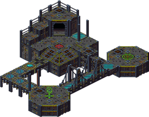 Bringing Back The Isometric Mech Shooter With Meta4 - Siliconera Iso Pixel Art Png