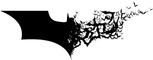 Download Bat Silhouette Png Background Image - Batman Symbol Dark Knight Logo Tattoo