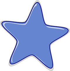 Five - Star Clip Art Png