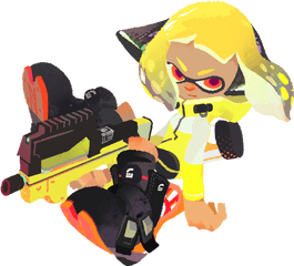 Splatoon 2 1st Anniversary Splatfest - Agent 4 Splatoon Png