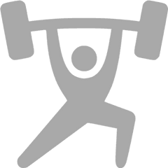 Dark Gray Weightlift Icon - Weight Lift Icon Png