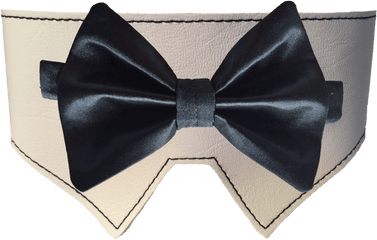 Satin Bow Tie Collar - Bow Png