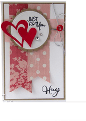 Handmade Card For Hug Day - Hug Day Handmade Cards Png