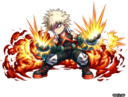 Bakugo Katsuki PNG Download Free