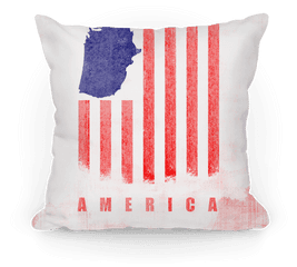 American Flag Pillows Lookhuman - Decorative Png