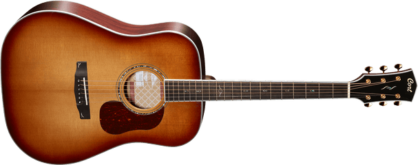 Cort Gold - Bigsby Acoustic Guitar Png