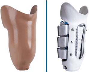 Below Knee And Symes Socket - Less Socket U2014 Martin Bionics Solid Png