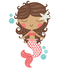 Svg Scrapbook Cut File Cute Clipart - Cricut Mermaid Svg Free Png