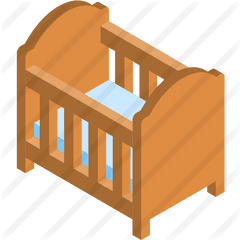 Baby Crib - Cradle Png