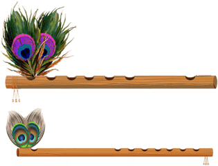 Krishna Flute Png Free - Shree Krishna Flute Png