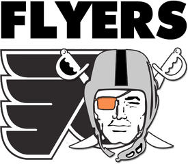 Philadelphia Flyers Unveil New Logo - Las Vegas Raiders Logo Transparent Png