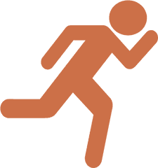 Download Small - Stick Man Running Clipart Full Size Png Stick Figure Running Png