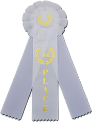 Third Place Ribbon Transparent Png All - Third Place Fair Ribbon