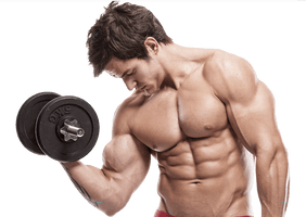 Dumbbell Male Young Fit Download HQ - Free PNG