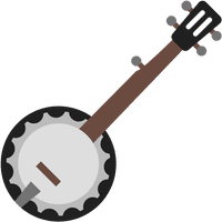 Mandolin Banjo Vector Free HD Image - Free PNG