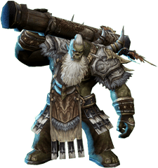 Amden Orc Shaman - Ranged Weapon Png