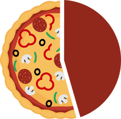 Slice Of Pizza - Mail Icon Transparent Png Original Size Make Pizza Illustration
