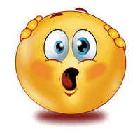 Shocked Emoji PNG Image High Quality