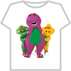 Barney - Andfriends Roblox Roblox Ss T Shirt Png