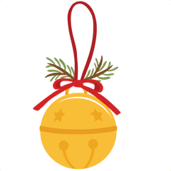 Png Bell Christmas Transparent - Christmas Jingle Bell Clipart