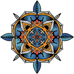 Indian Mandala Circular Simple Hand Drawn - Transparent Png Circle