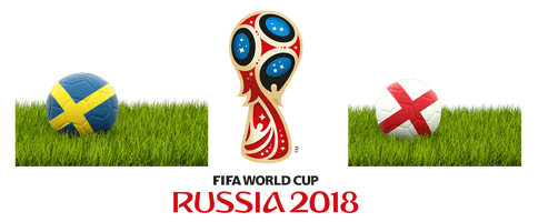Fifa World Cup 2018 Quarter-Finals Sweden Vs - Free PNG