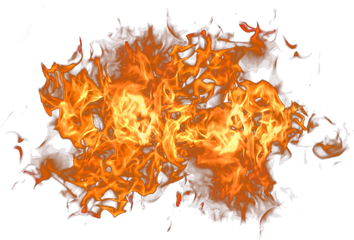 Fire Flame Burning Png Image - Fire Png From Top