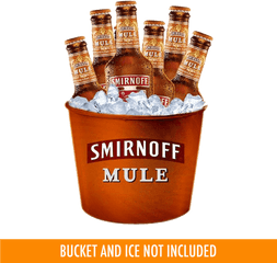 Smirnoff Mule 330ml Bucket 51 - Smirnoff Mule Beer Bucket Png