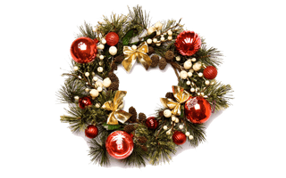 Christmas Wreath Image - Free PNG