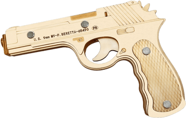 Beretta M9 Rubber Band Pistol Hand Gun Png With Transparent