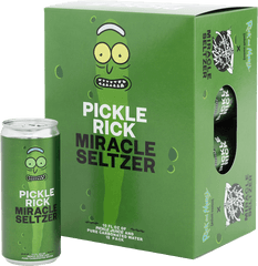 Rick Morty Pickle Seltzer - Pickle Rick Miracle Seltzer Png