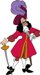 Image - Captain Hook Disney Villains Png