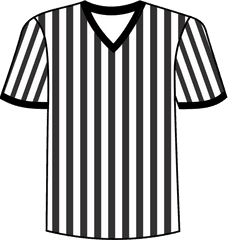 Shirts Clipart Referee - Ref Shirt Clip Art Png