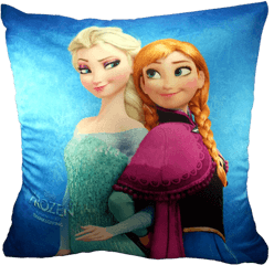 Frozen Elsa And Anna Pillow - Perfect Sister True Identity Png