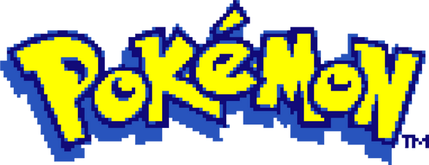 Pokemon Logo Png Transparent Image - Minecraft Pixel Art Pokemon Logo