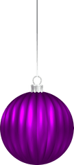 Purple Christmas Ornaments Png - Purple Christmas Ball Png Purple Christmas Ornament Png