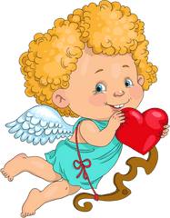 February Clipart Transparent Background Png Cupid