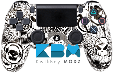 No Fear Custom Ps4 Controller - Playstation 4 Png