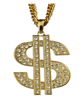 Thug Life Gold Chain Transparent Image - Free PNG