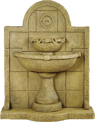 Download Terme Del Foro Wall Cast Stone Outdoor Water - Carving Png