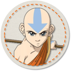 Download Hc Aang Icon - Transparent Avatar The Last Airbender Icon Png