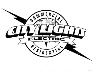 City Lights Electric - Label Png