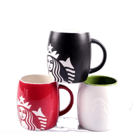 Coffee Cup Color Ceramic Mug Starbucks - Free PNG