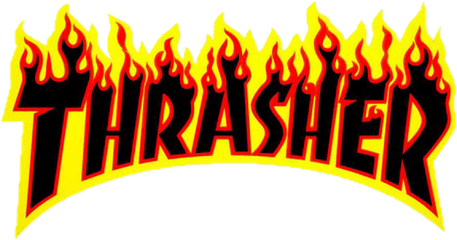 Transparent Background Thrasher - Skateboard Stickers Png