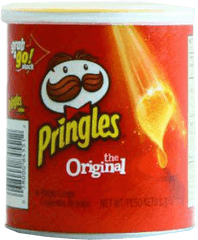 Pringles Original Pocket Can 47g - Potato Chip Png