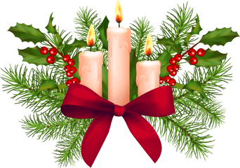 Ornament Clipart Candle Png Christmas