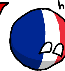 Battle Of France - Countryball France Beret Baguette Png